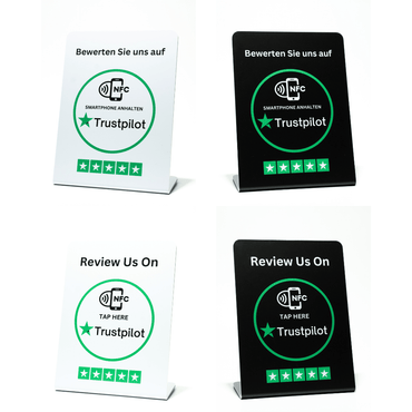 NFC - Aufsteller von Custom Ratings | Erstelle dein Bundle - Custom Ratings