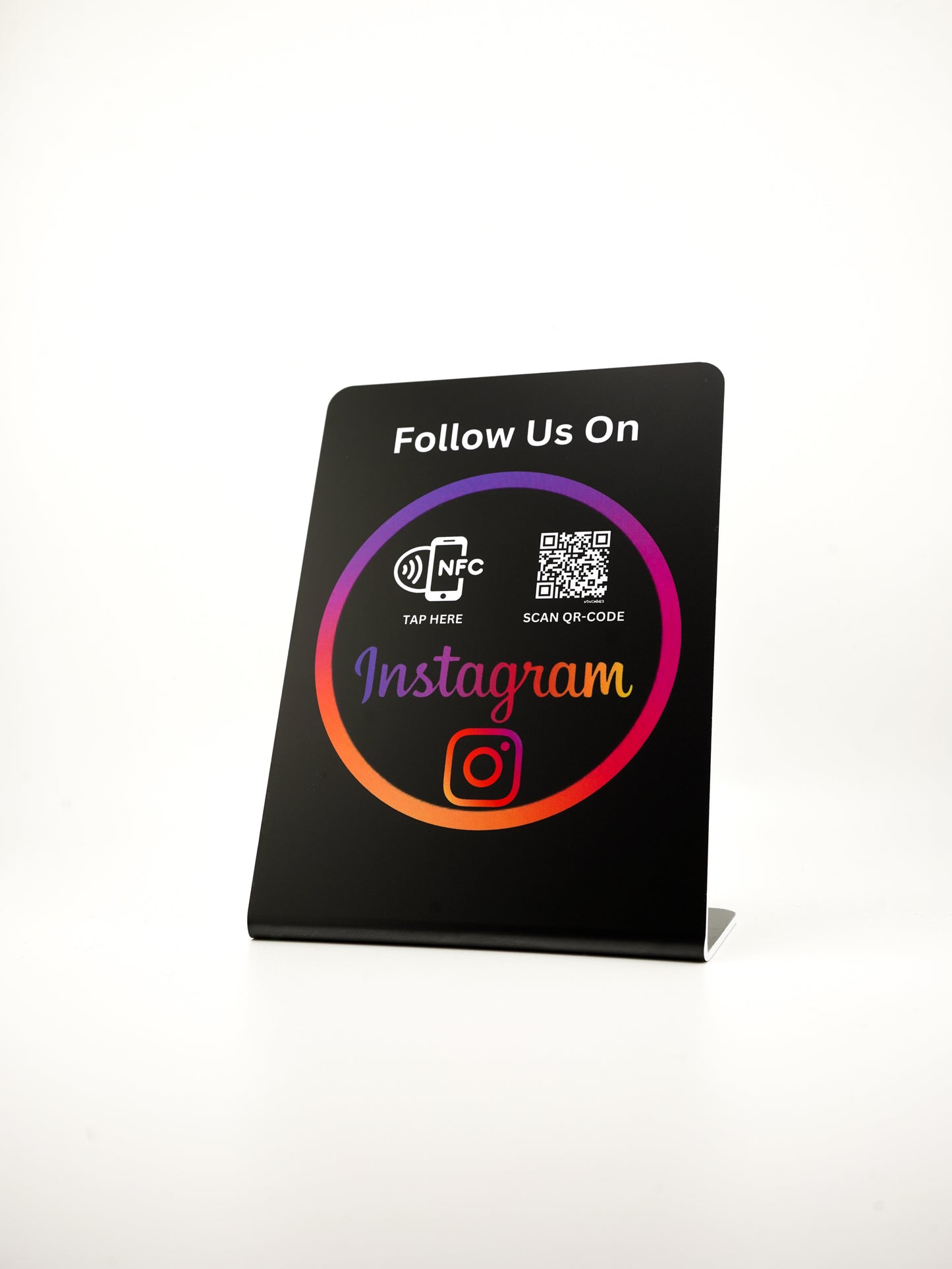 Instagram NFC/QR-Code-Aufsteller
