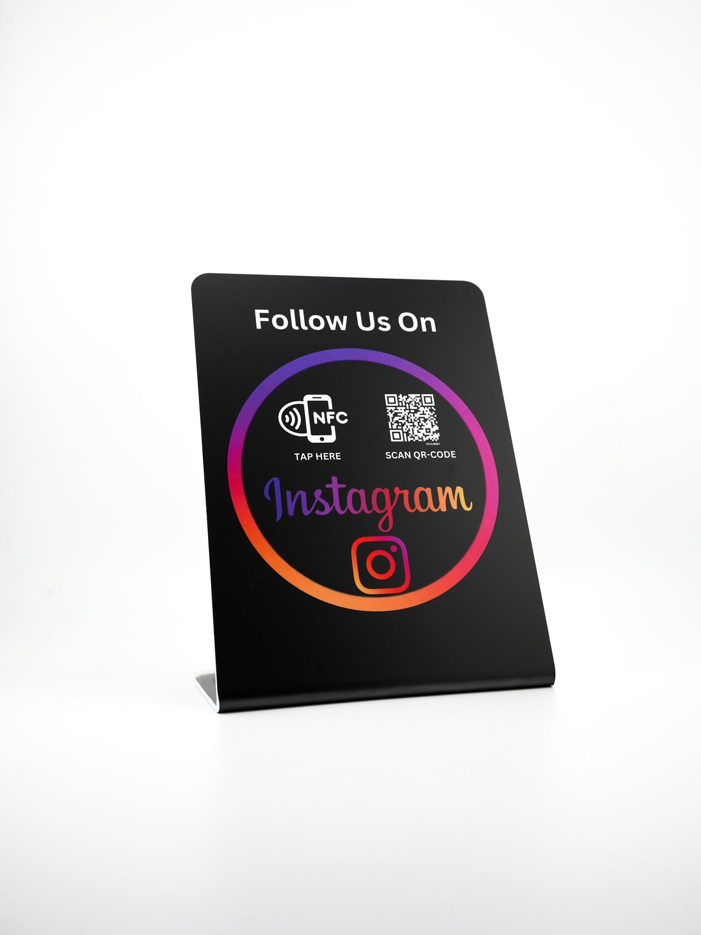 Instagram NFC/QR-Code-Aufsteller