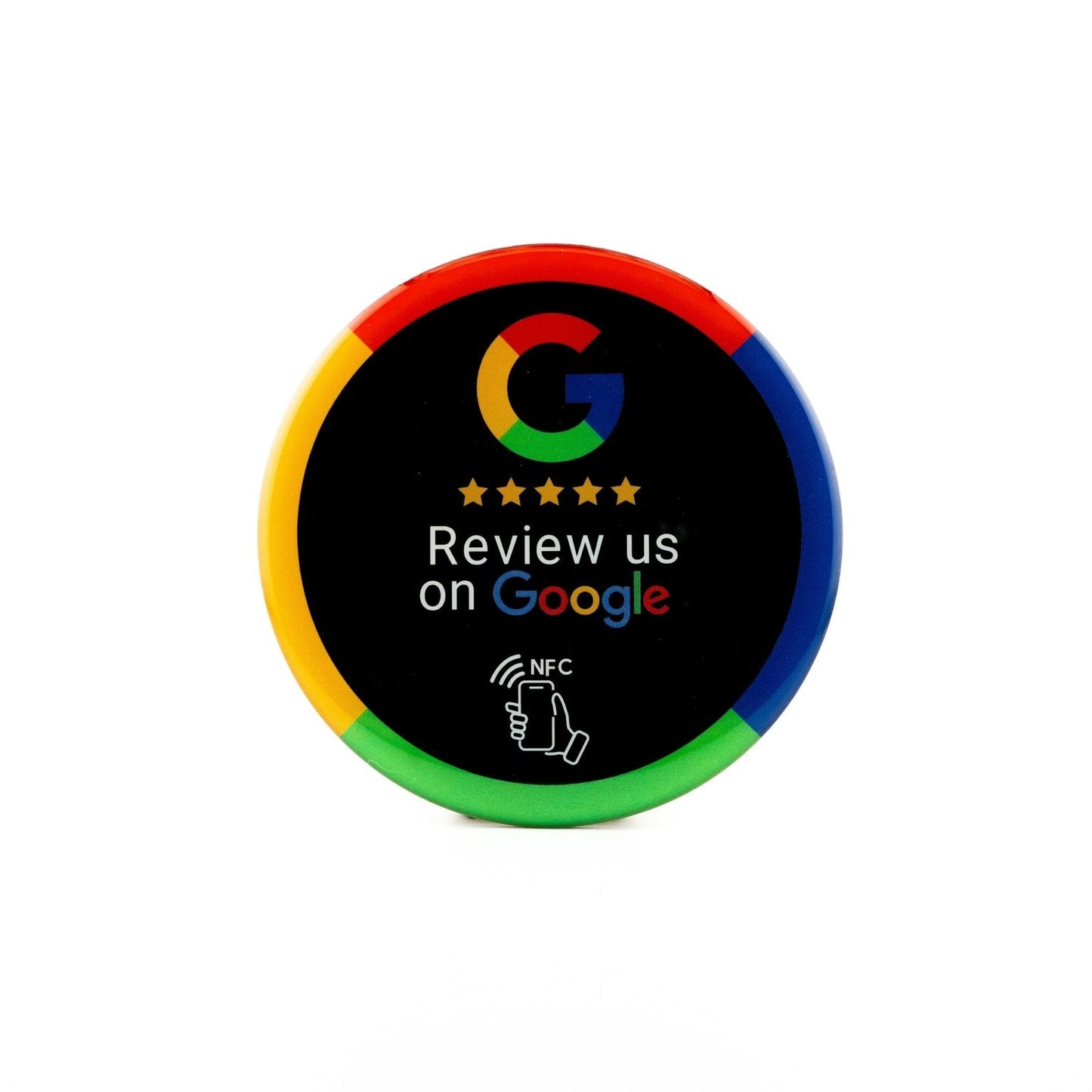 Hochwertiger NFC - Aufkleber für mehr Google Bewertungen - Custom Ratings