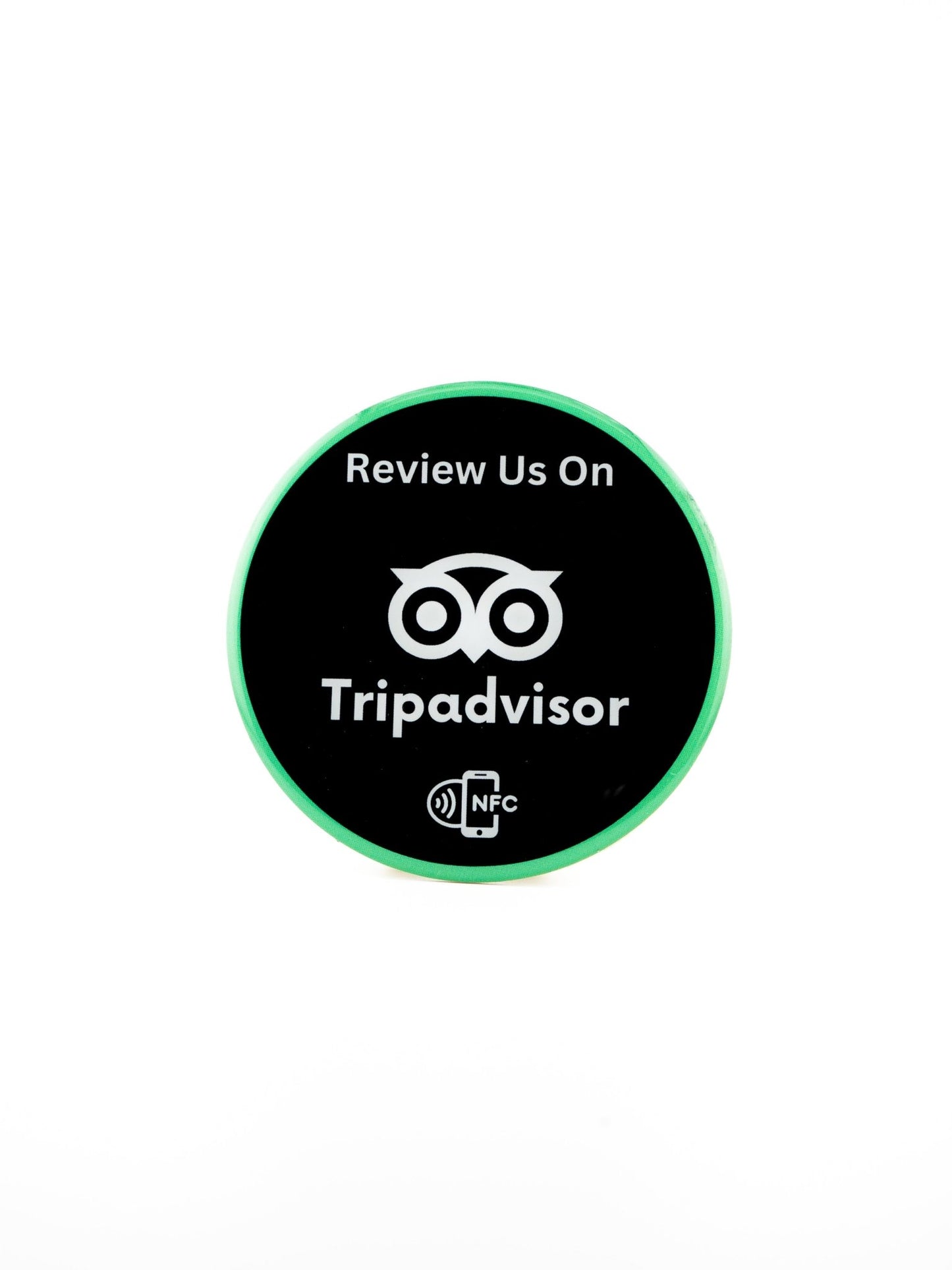Hochwertiger NFC - Aufkleber für mehr Tripadvisor Bewertungen - Custom Ratings