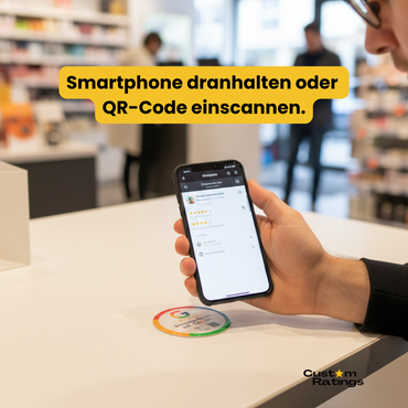 Google Bewertung NFC-Aufkleber