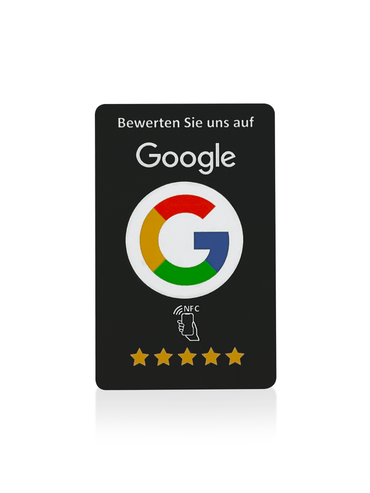 NFC Visitenkarte für mehr Google Bewertungen - Custom Ratings