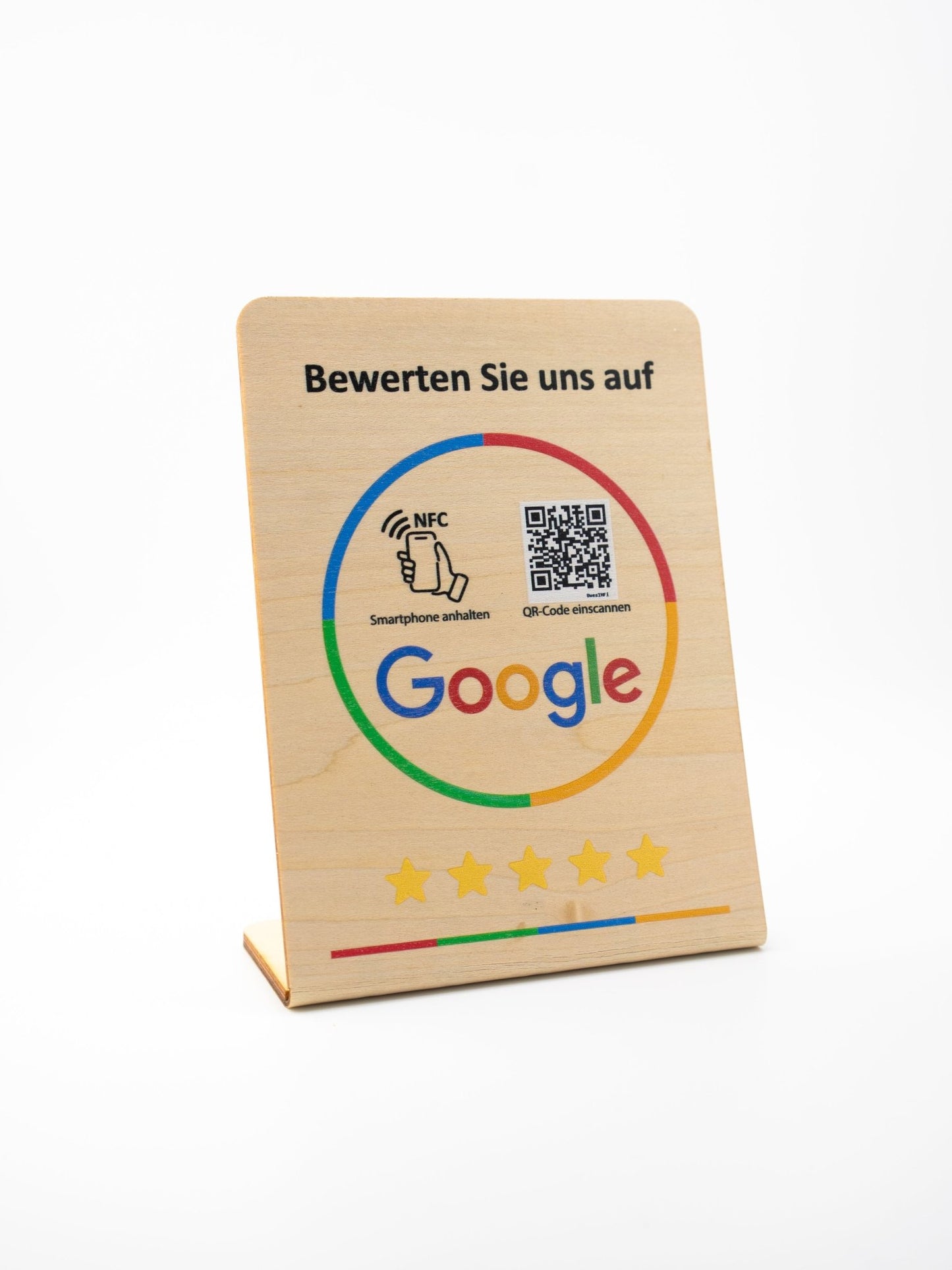 Google Bewertung NFC/QR - Code Aufsteller - Custom Ratings