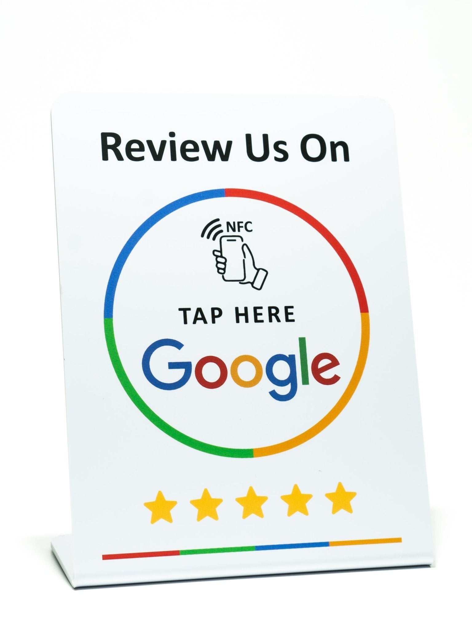 Google Bewertung NFC/QR - Code Aufsteller - Custom Ratings