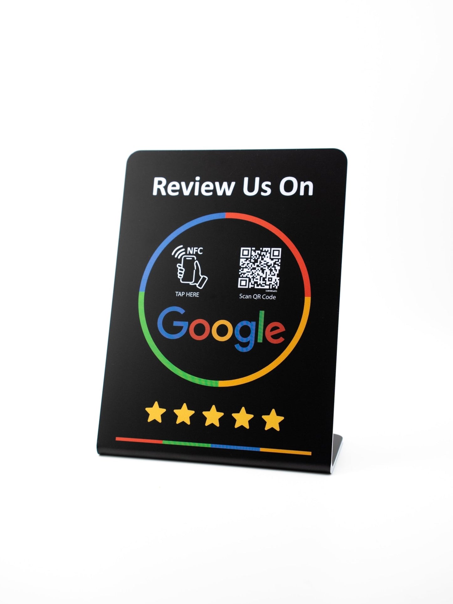 Google Bewertung NFC/QR - Code Aufsteller - Custom Ratings
