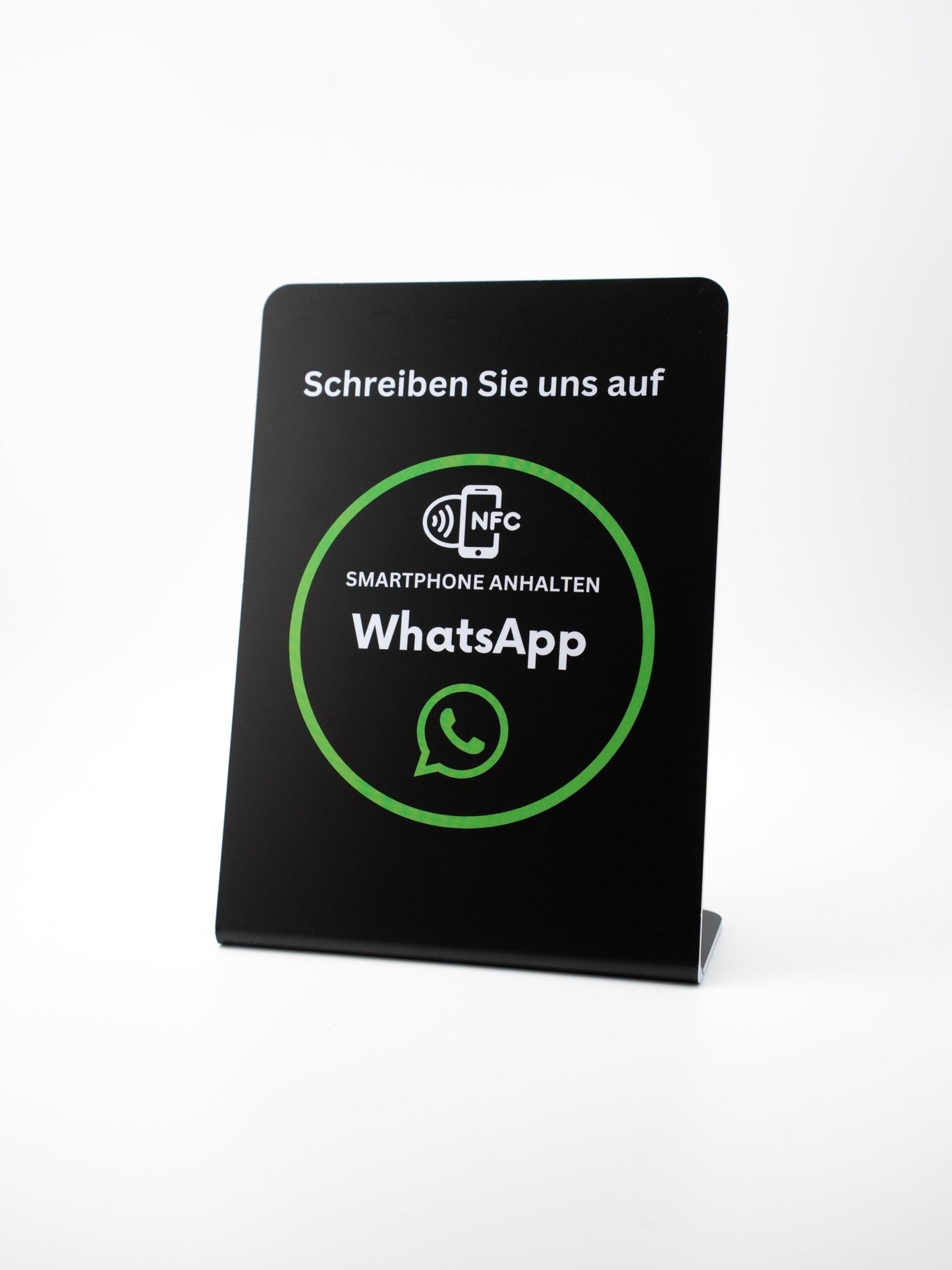 WhatsApp NFC - Aufsteller - Custom Ratings