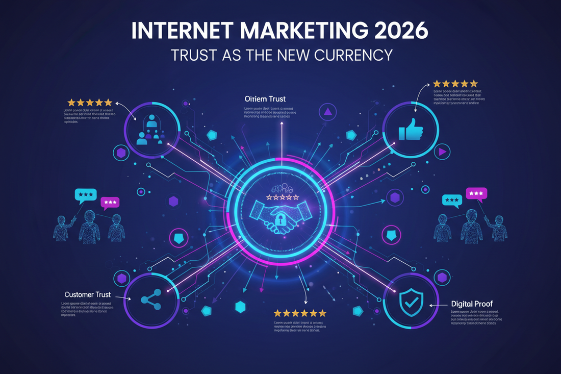 Internet Marketing 2026: Warum Vertrauen die neue Währung im Netz ist