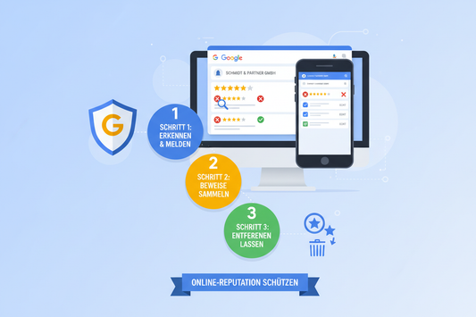 Google Bewertungen löschen kostenlos: Ihr 3-Schritte-Plan gegen Fake-Kritik