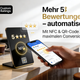 Google Bewertung Aufsteller: Mit NFC & QR zu 5 Sternen