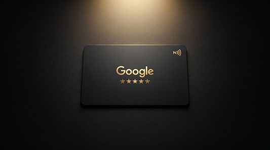 NFC Visitenkarte für Google Bewertungen – Custom Ratings Business Card