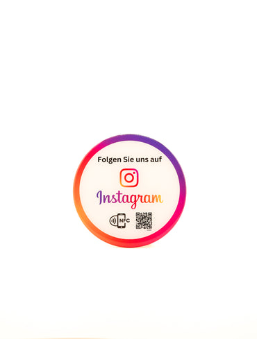 Instagram NFC-Aufkleber