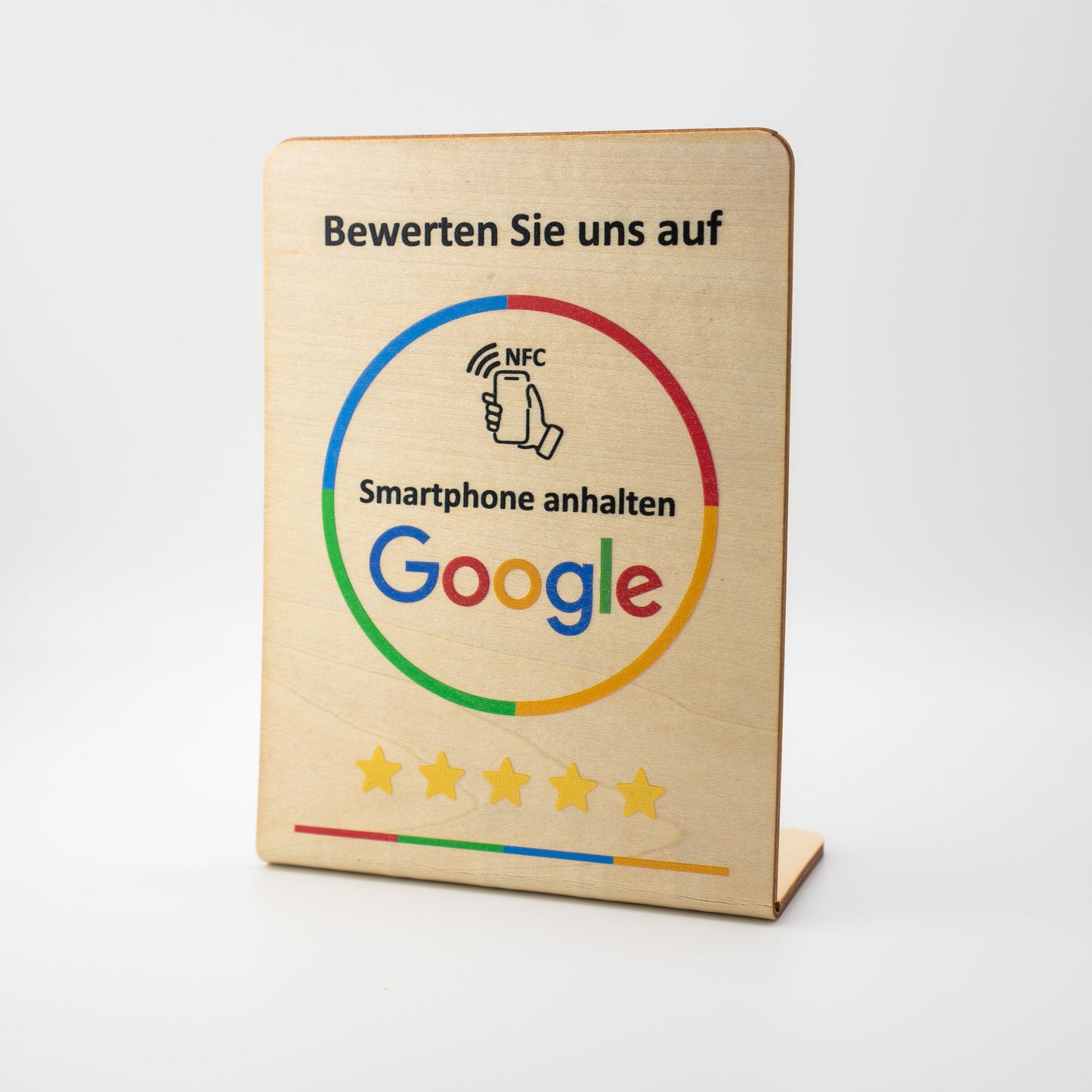 Google Bewertung NFC/QR-Code Aufsteller