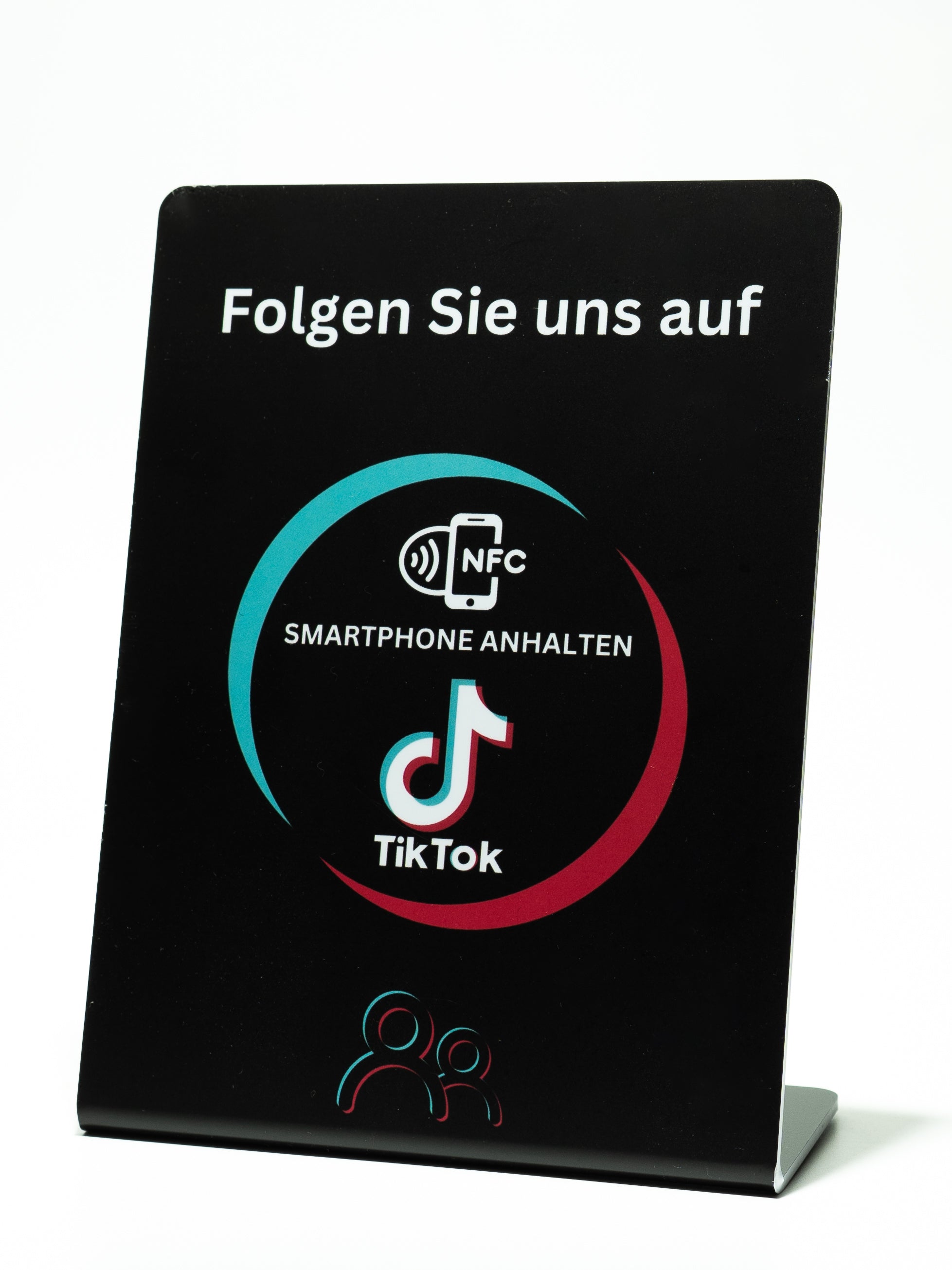 NFC-Aufsteller für mehr TikTok-Follower