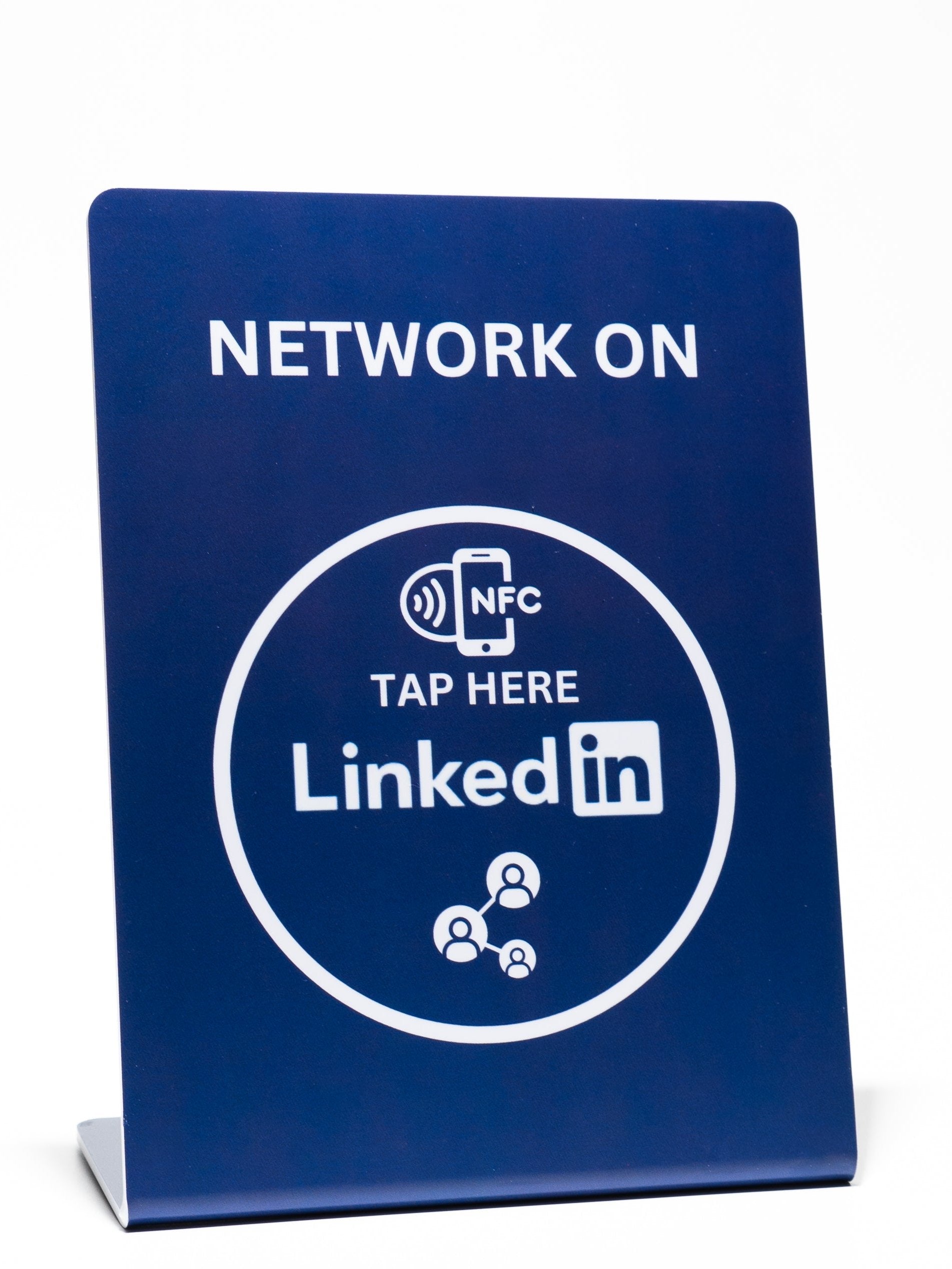 NFC-Aufsteller für ein größeres LinkedIn Netzwerk