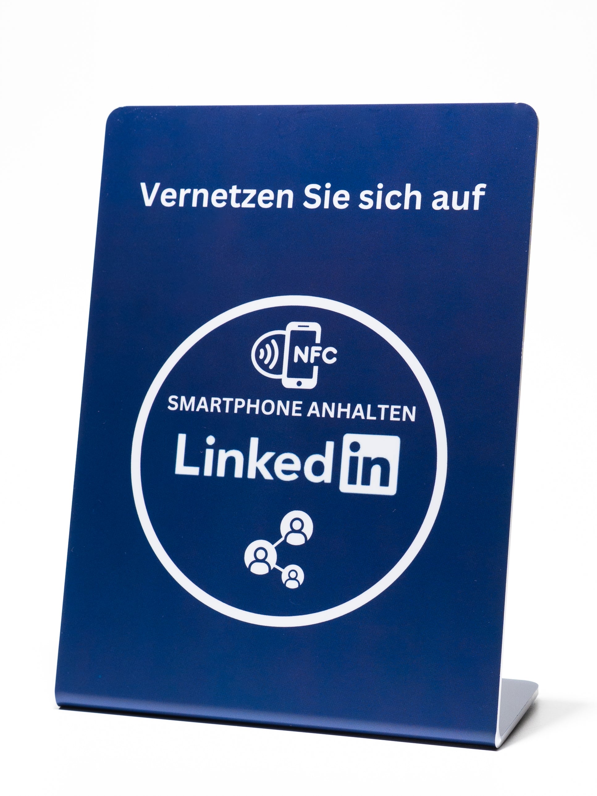 NFC-Aufsteller für ein größeres LinkedIn Netzwerk