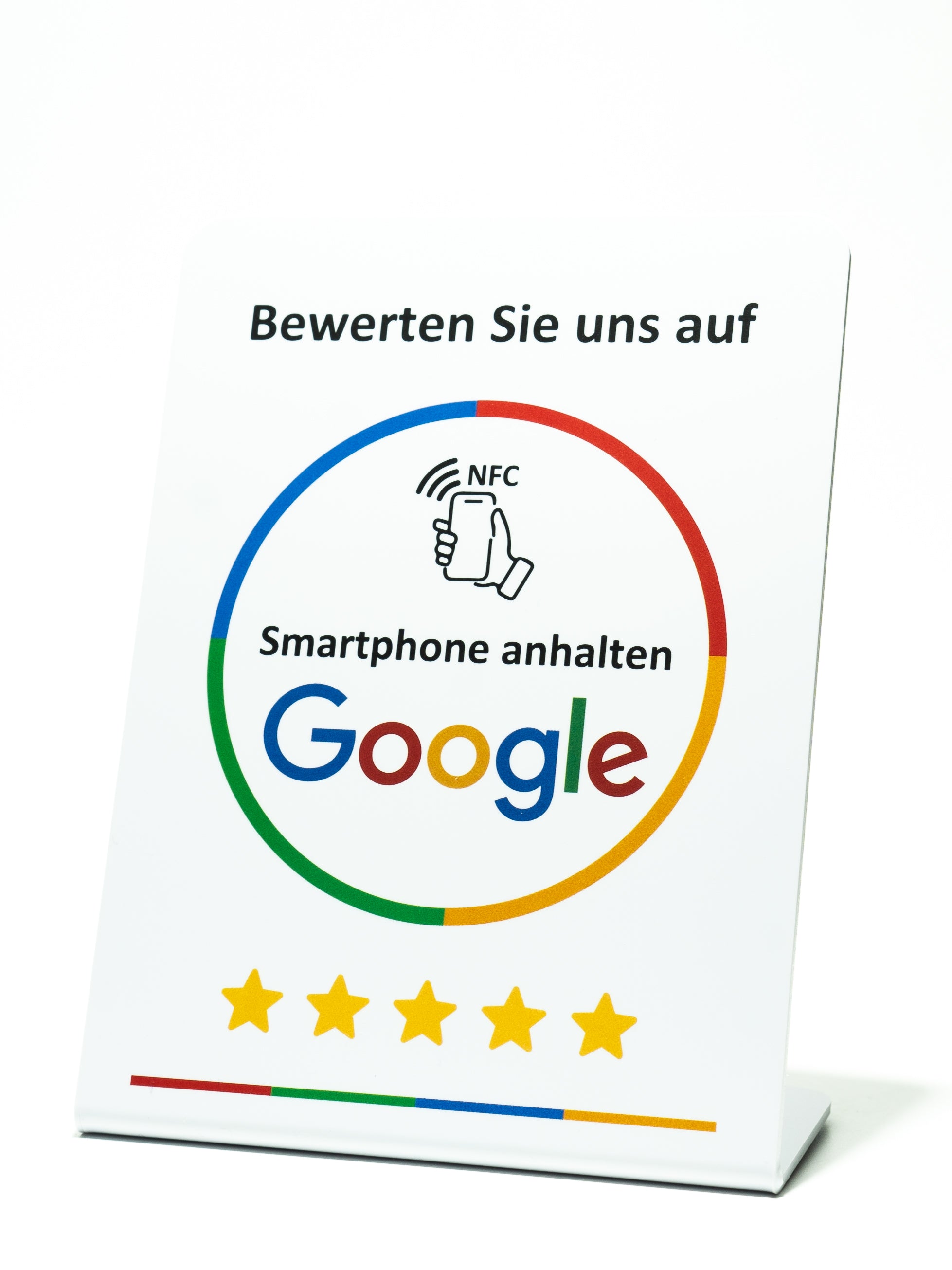 NFC-Aufsteller für mehr Google Bewertungen