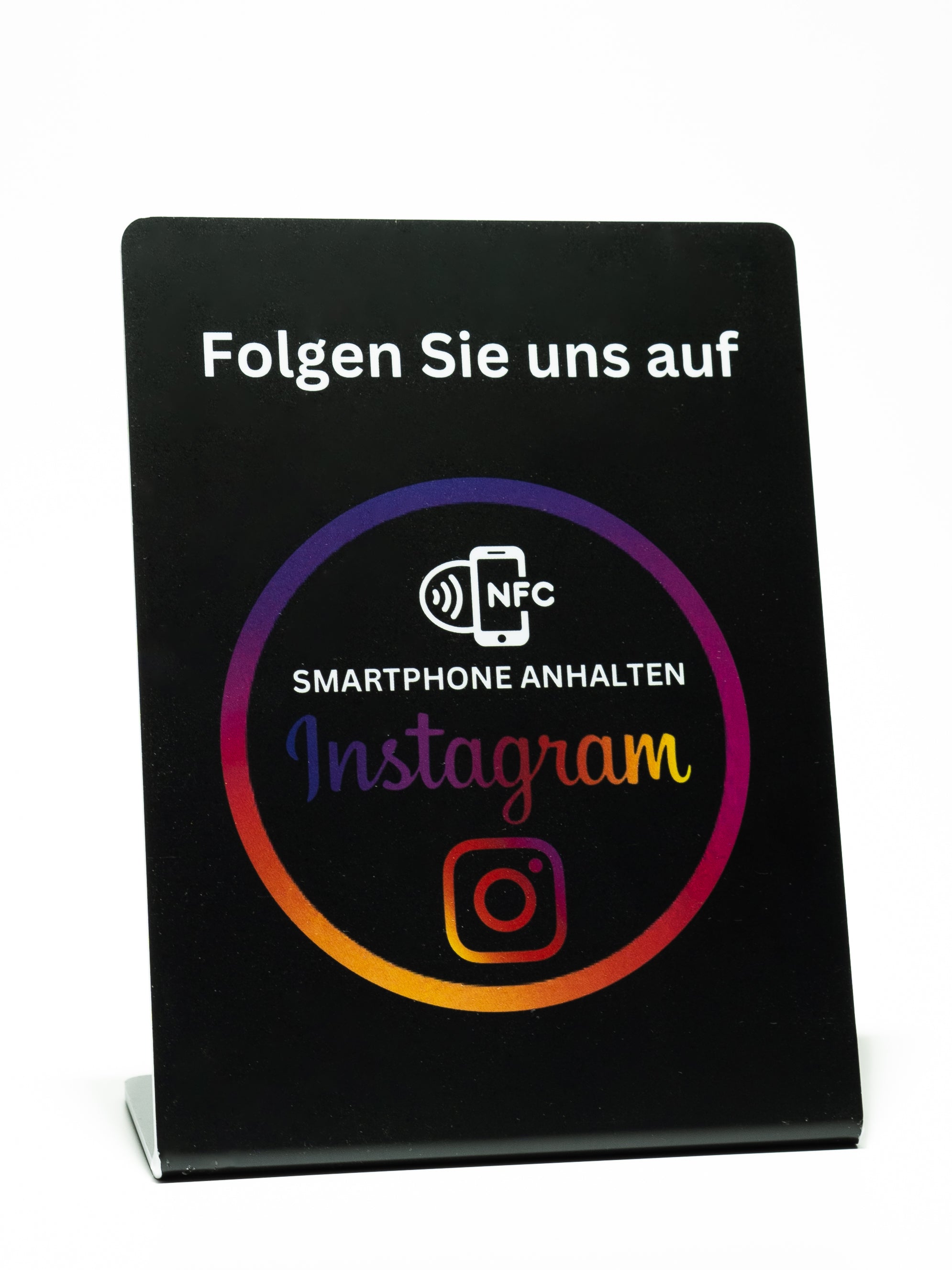 NFC-Aufsteller für mehr Instagram-Follower