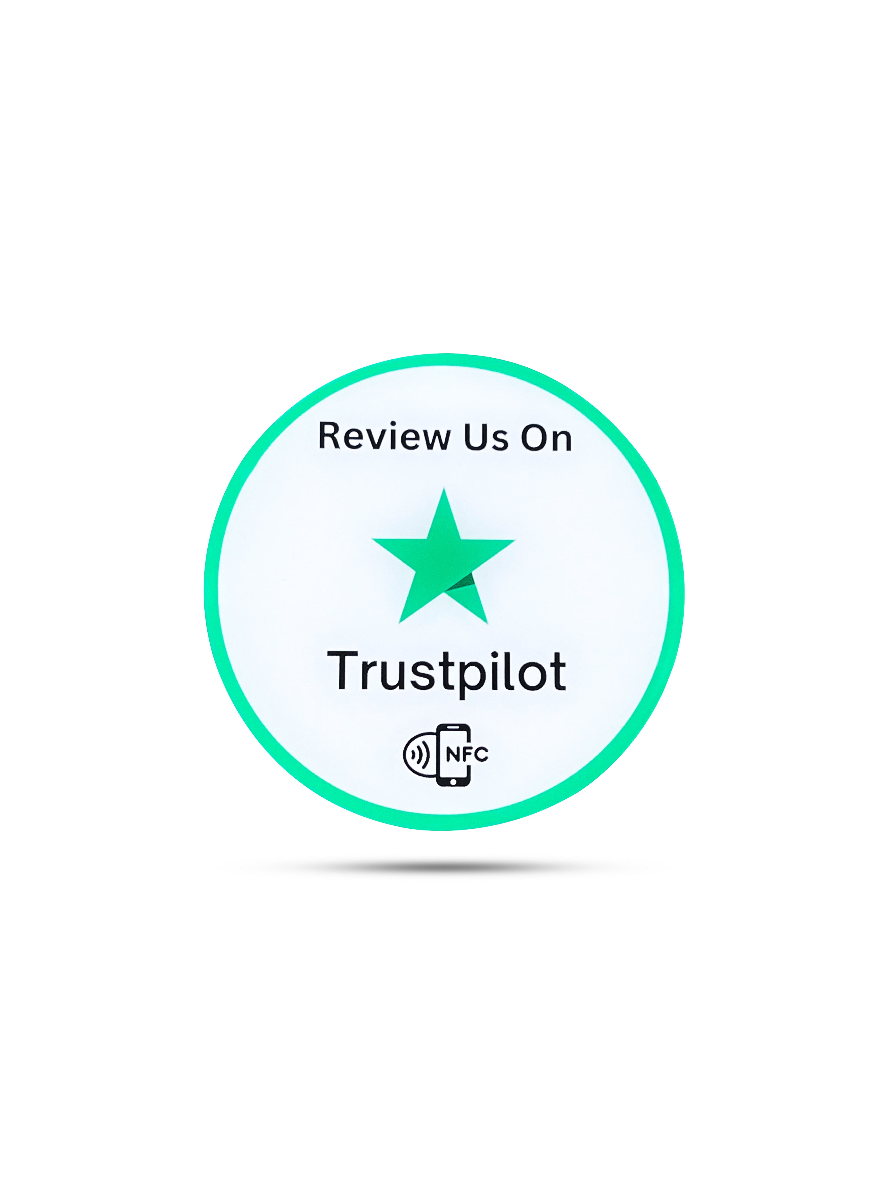 Hochwertiger NFC-Aufkleber für mehr Trustpilot Bewertungen