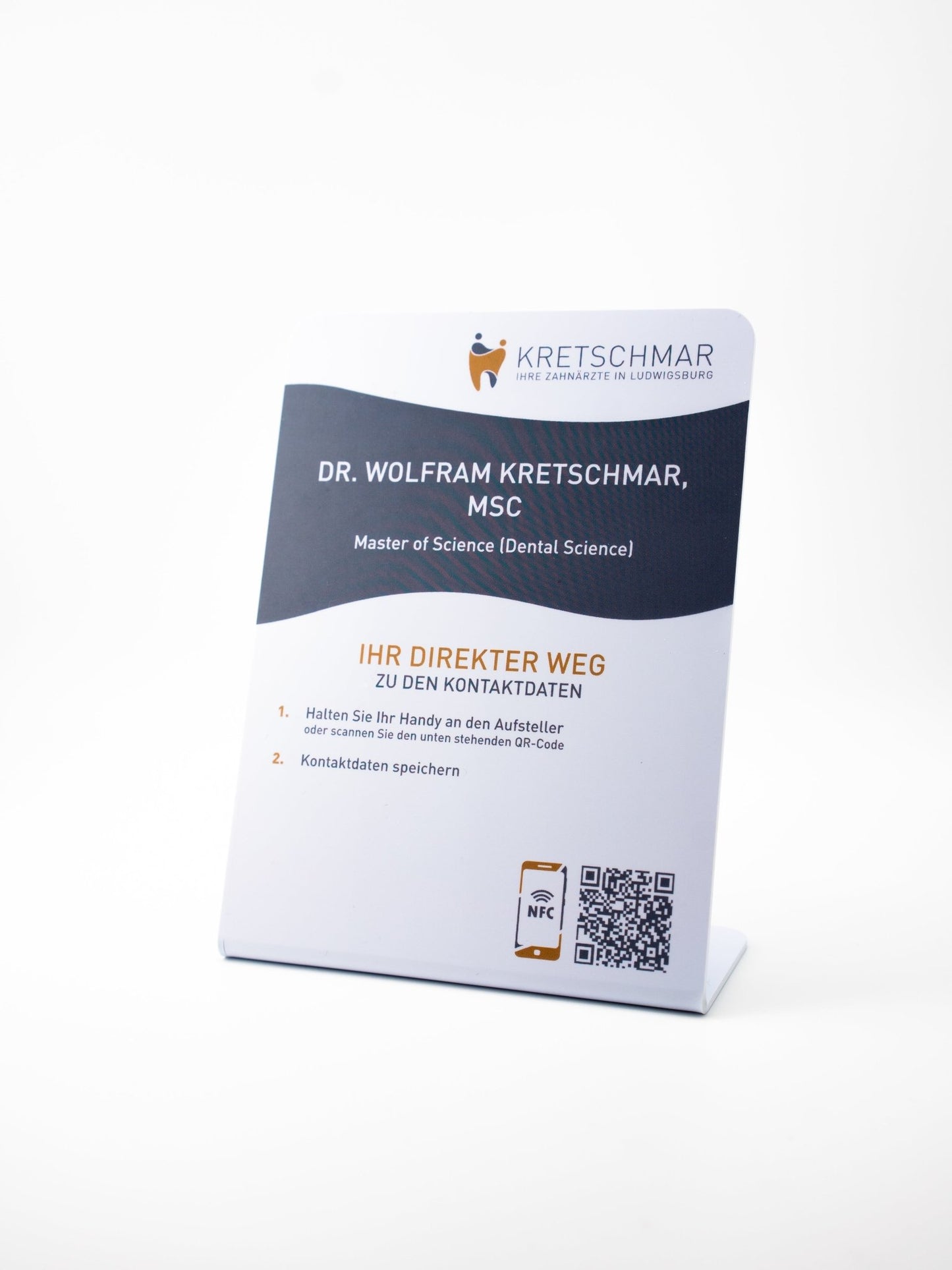 Personalisierte NFC - Aufsteller - Custom Ratings
