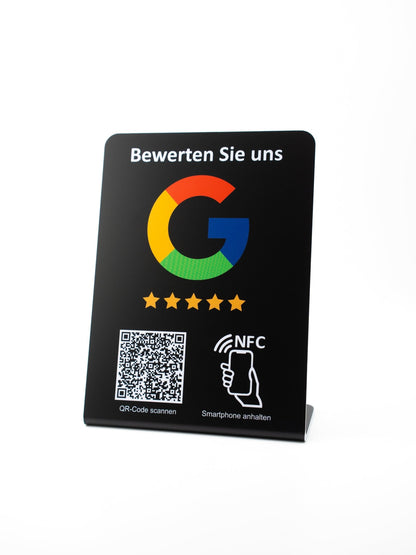 Personalisierte NFC - Aufsteller - Custom Ratings