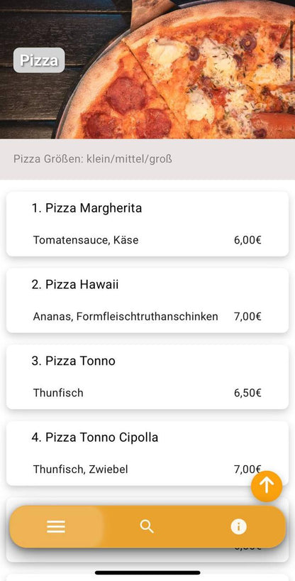 Speisenkarten NFC-Aufkleber