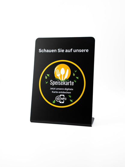 Speisekarten NFC - Aufsteller - Custom Ratings