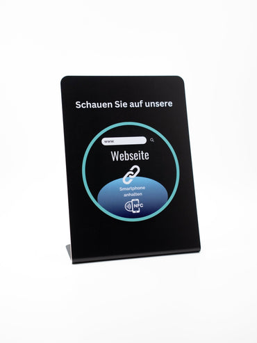 Webseiten NFC - Aufsteller - Custom Ratings