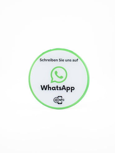 WhatsApp NFC - Aufkleber - Custom Ratings