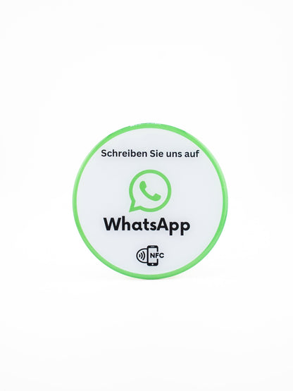 WhatsApp NFC - Aufkleber - Custom Ratings