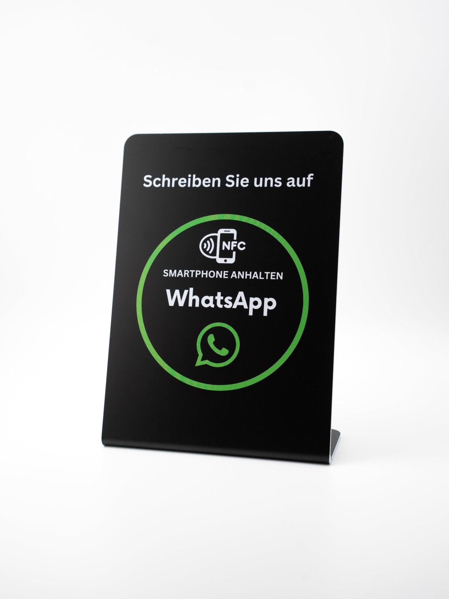 WhatsApp NFC - Aufsteller - Custom Ratings